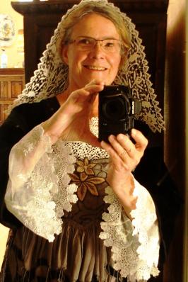 Selfie en coiffe kornek de baud