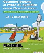 Conférence sur Costumes bretons