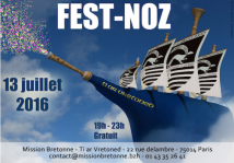 Affiche du Fest-noz de la Mission bretonne